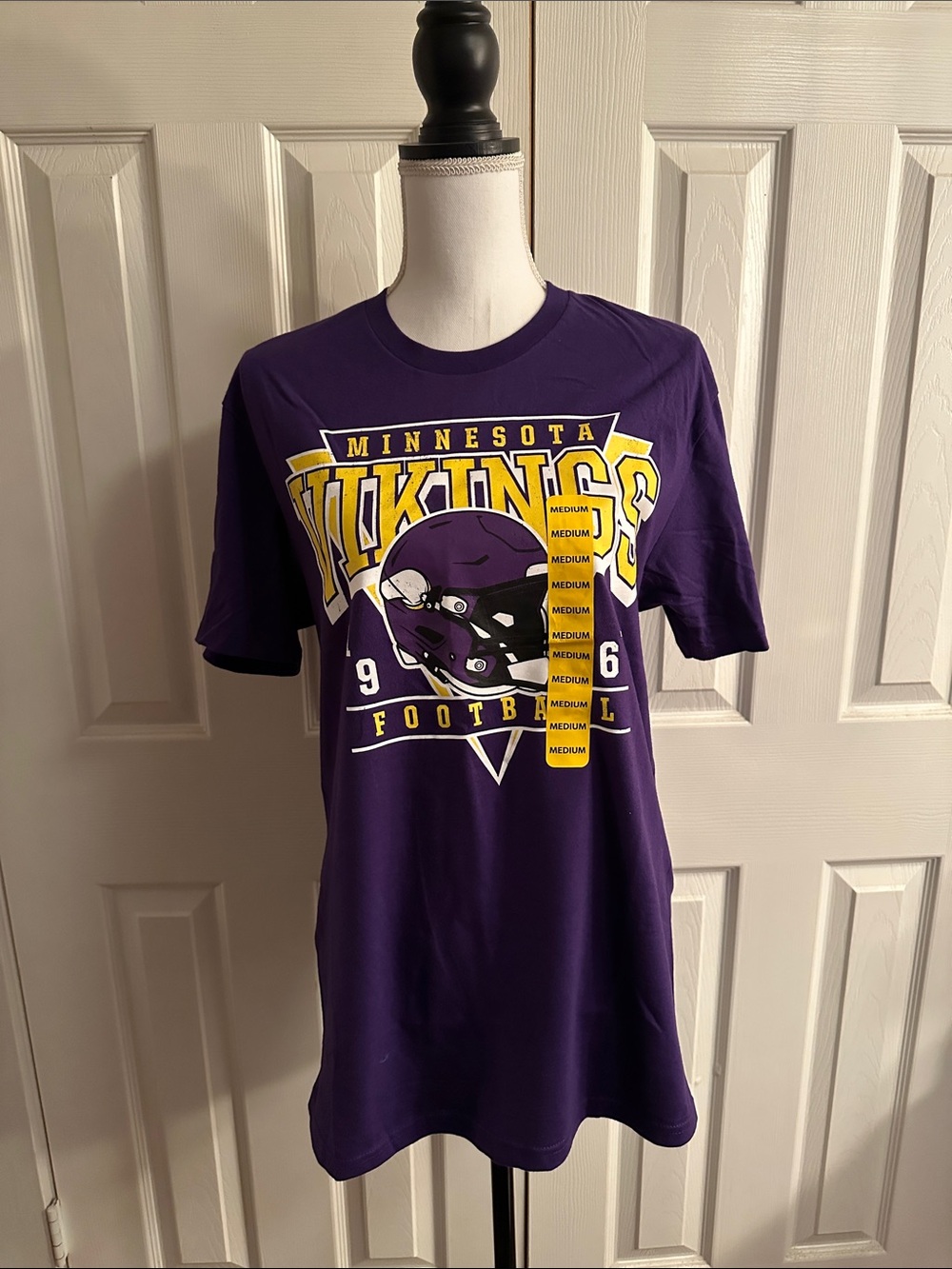 Minnesota Vikings Purple Graphic Tee - NFL Team Shirt